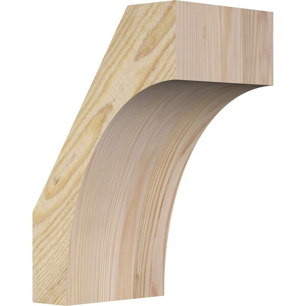 Ekena Millwork 6"W x 8"D x 12"H Westlake Rough Sawn Knee Brace, Douglas Fir BRC06X08X12WTL00RDF - main